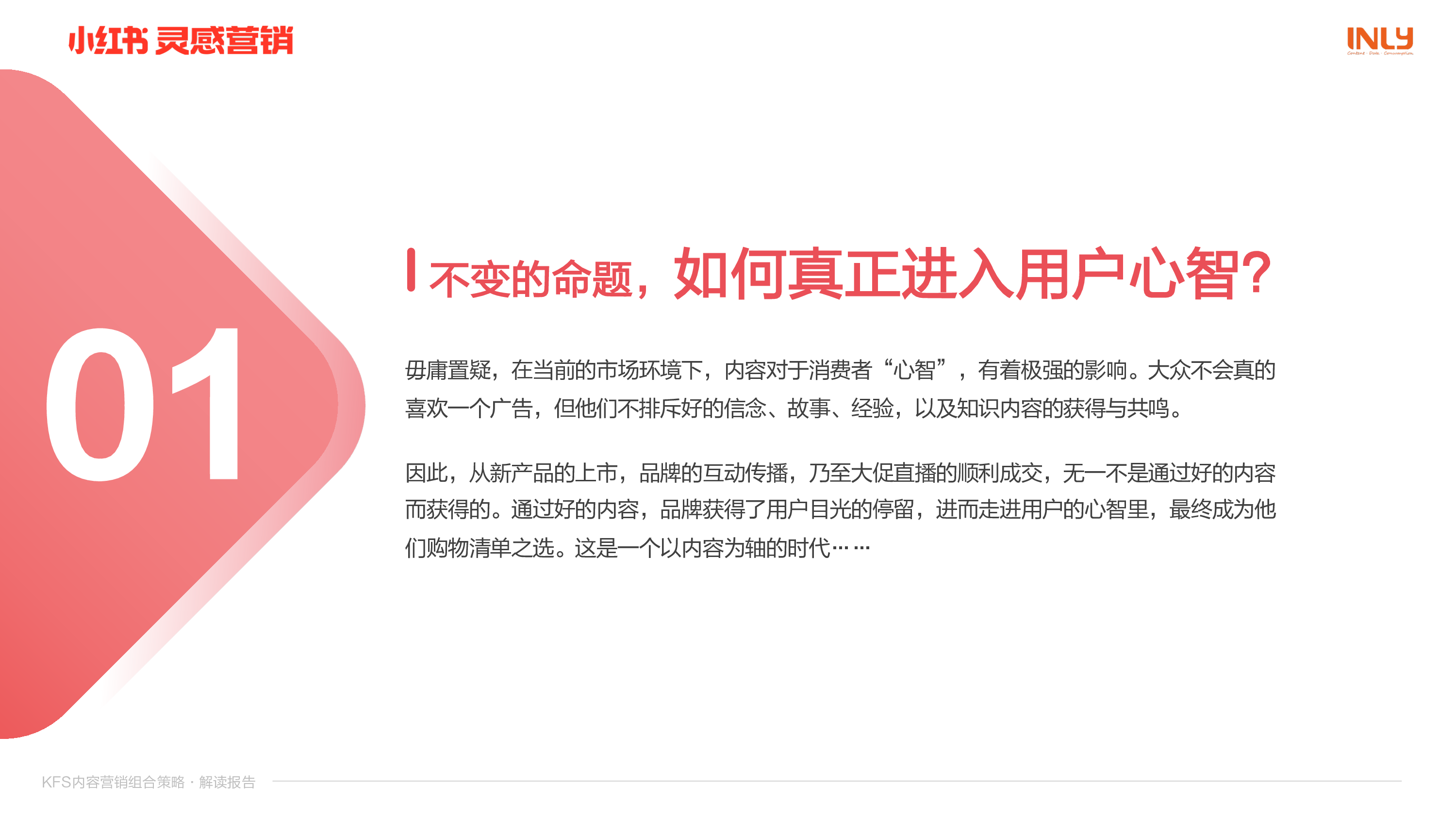 小红书:「KFS内容营销组合策略」解读报告